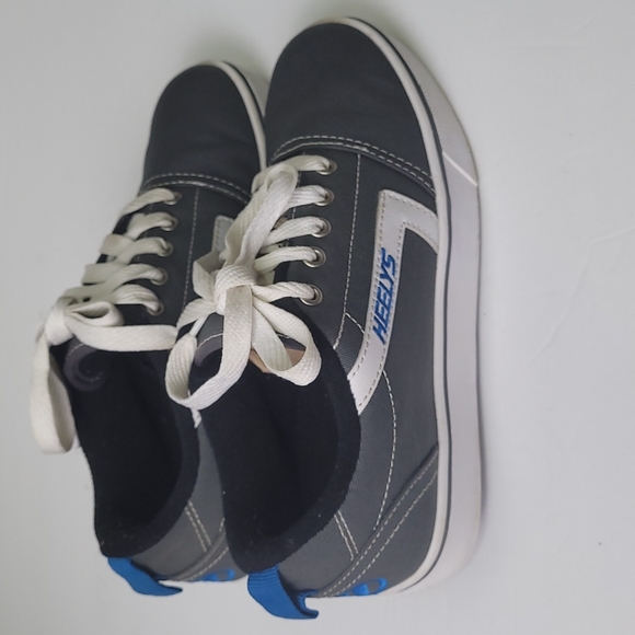 HEELYS GR8 PRO 100218 SKATE SNEAKERS CANVAS GRAY YOUTH. Y TH5 - Picture 2 of 11